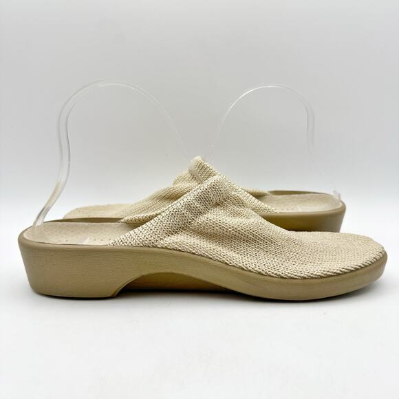 Arcopedico Womens Light Clog EU 41 US 9.5-10 Beige Nylon Knit NWOB - Picture 5 of 13